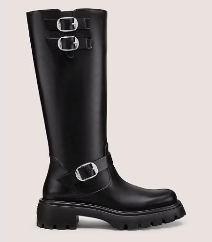 winter shoe trends 2024 - moto boots